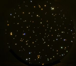 Sternenhimmel Decke runde led toiletten wc Badezimmer beleuchtung glasfaser fur mit licht lampe mycosmos