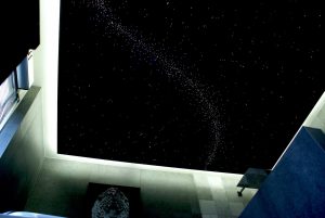 sternenhimmel decke badezimmer deckenleuchten milchstraße led runde sternschnuppe kaufen fazern optisch fur mit licht lampe funkeln luxus mycosmos