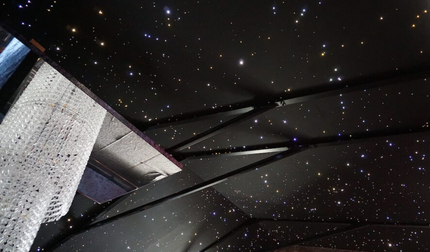 plafond ciel étoilé led ciel etoile etoilé fibre optic led restaurant étoile mycosmos