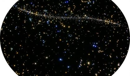Sternenhimmel Decke Milchstraße led runde sternschnuppe kaufen fazern optisch fur mit licht lampe Galaxis funkeln luxus MyCosmos