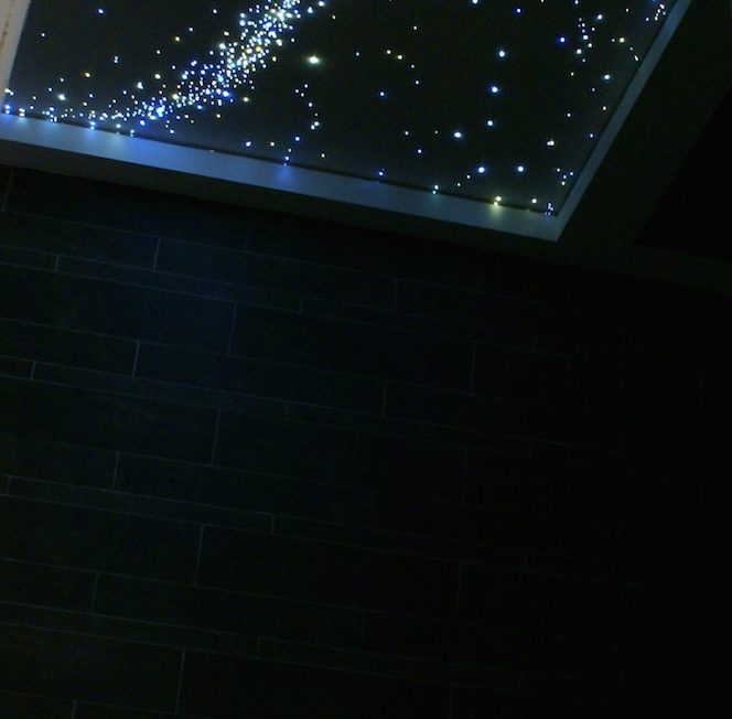 Badkamer sterrenhemel