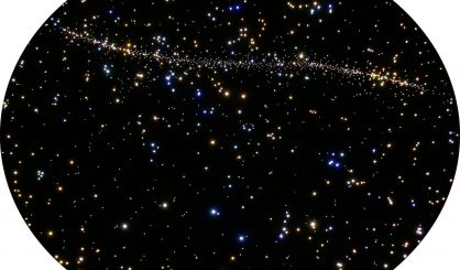 led Sternenhimmel Decke sternschnuppe Milchstraße runde kaufen fazern optisch fur mit licht lampe Galaxis funkeln luxus MyCosmos