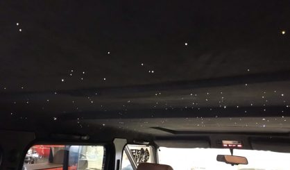 voiture plafond étoilé led rollce royce audi jaguar porche bentley limousine fibre optic ciel