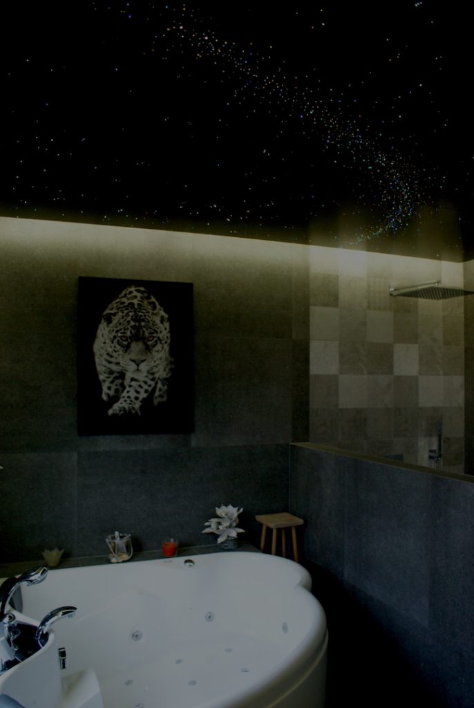 badezimmer deckenleuchten sternenhimmel decke milchstraße led runde sternschnuppe kaufen fazern optisch fur mit licht lampe funkeln luxus mycosmos