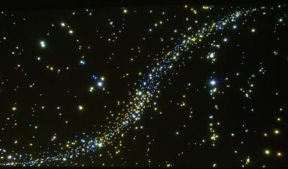 sternenhimmel decken leuchten led beleuchtung glasfaser sternschnuppe milchstraße kaufen fur mit licht schlafzimmer sauna mycosmos