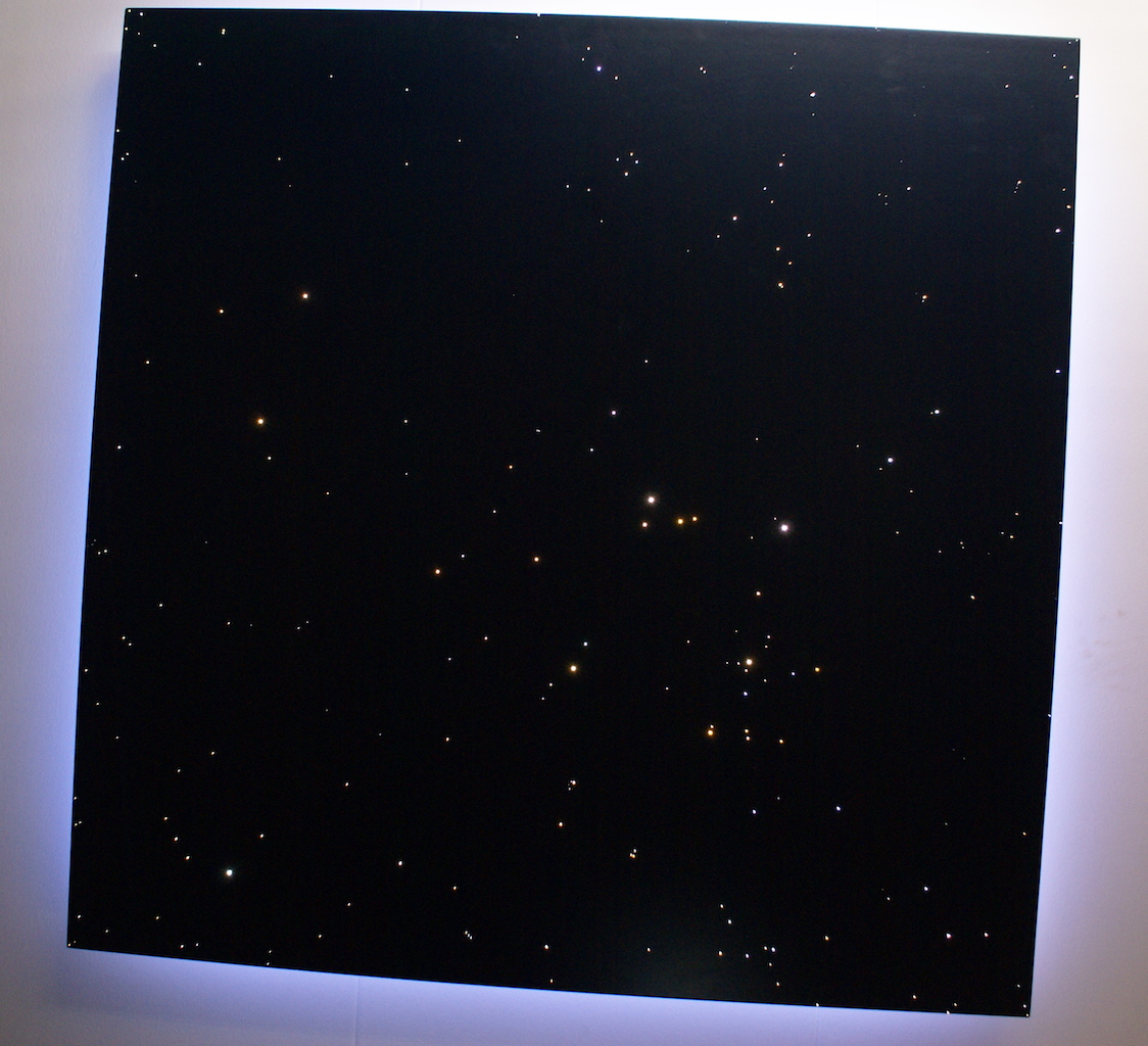 sterrenhemel slaapkamer plafond verlichting Mycosmos indirecte LED verlaagd sterrenplafonds kinderkamer babykamer sterrenbeeld