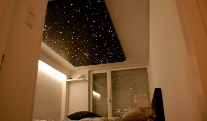 星の天井 光ファイバーパネルLED照明ベッドルームデザインボードタイル現実的な MyCosmos