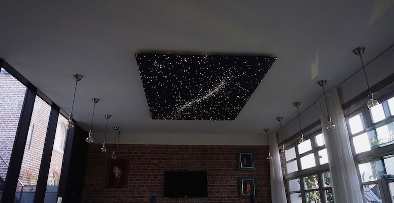 led ciel étoilé plafond ciel etoile etoilé fibre optique chambre pour decoration lumineuse faux lumineux mycosmos