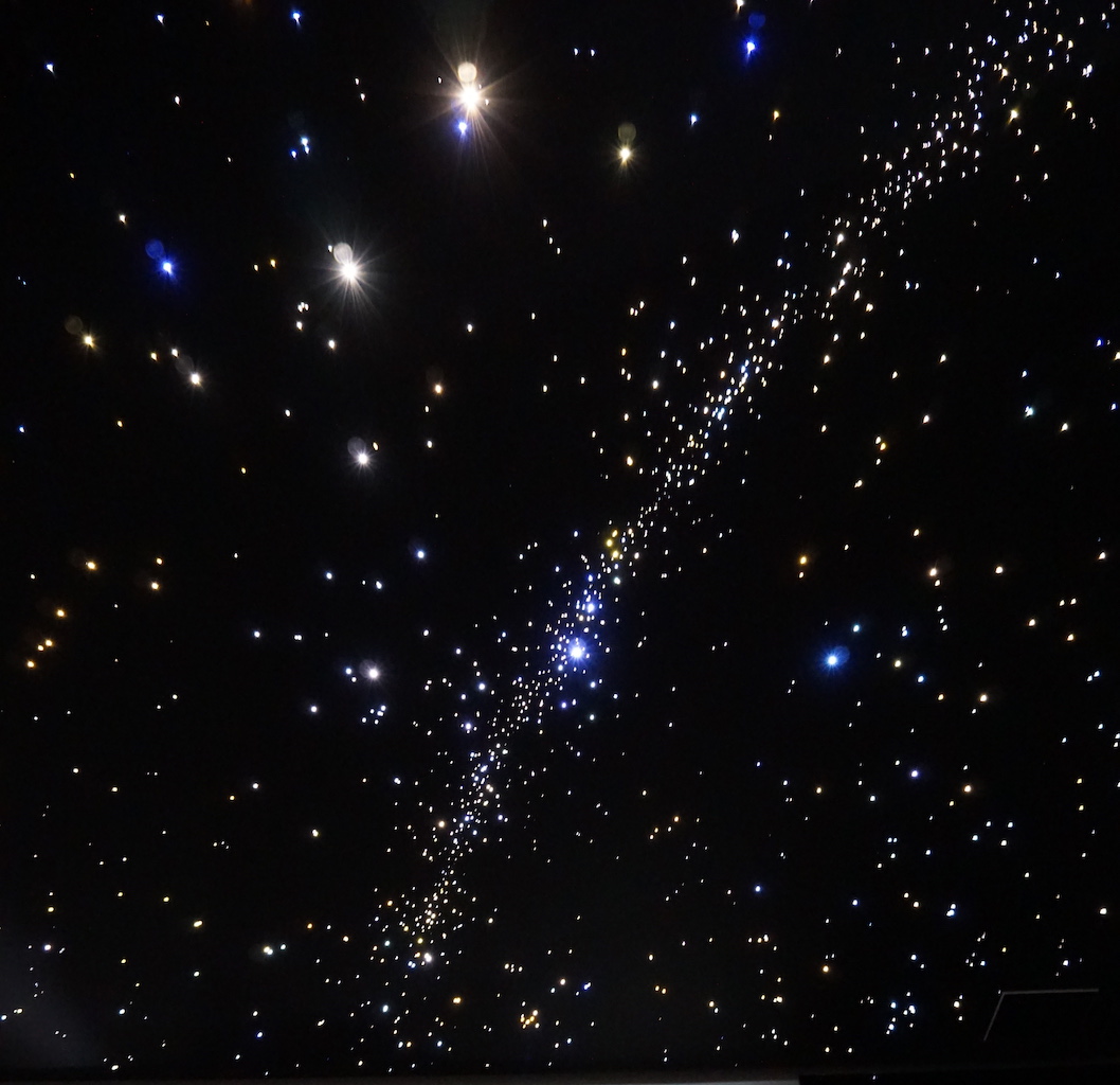 mycosmos sterrenplafond verlichting led glasvezel melkweg sterren hemel badkamer slaapkamer
