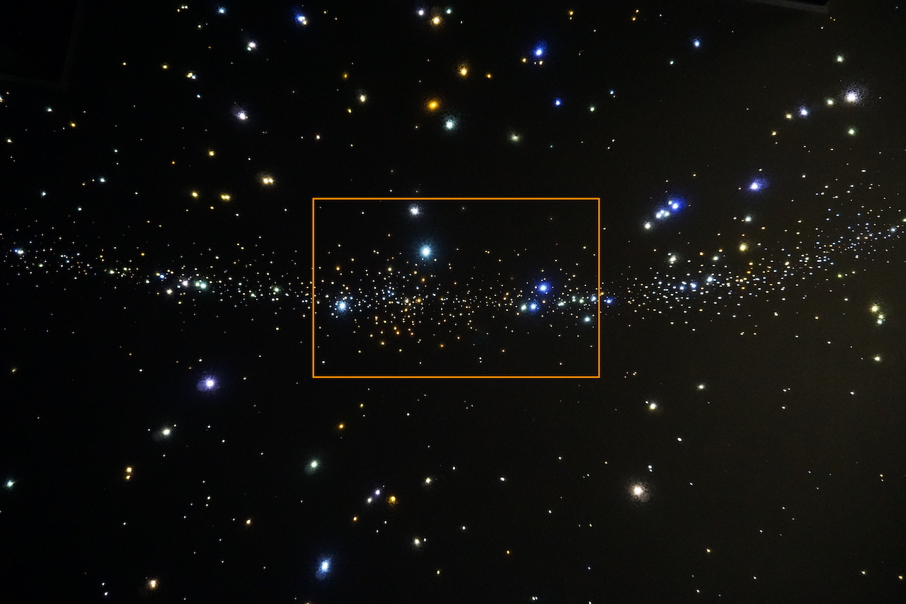 mycosmos 1 fiber optic star ceiling led galaxy starry night sky light milky way
