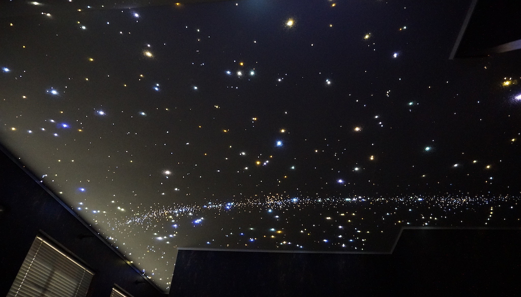 Bedroom Led Star Ceiling Galaxy Mycosmos