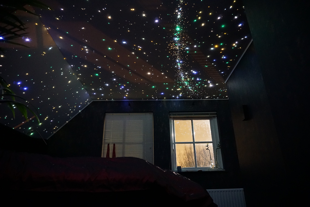 starry bedroom ceiling