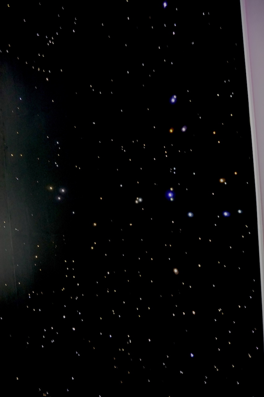 star ceiling led panels fiber optic MyCosmos starry night sky light lightning galaxy pool jacuzzi 
