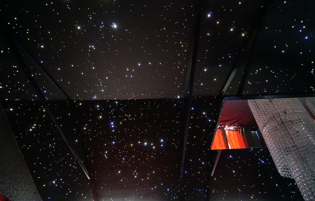 led ciel étoilé plafond ciel etoile etoilé fibre optic led restaurant étoile mycosmos