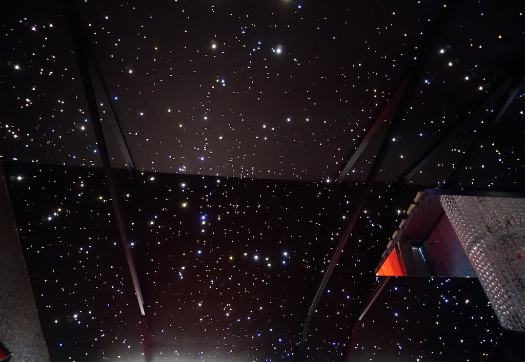 star ceiling led fiber optic panels restaurant twinkling stars starry night sky fibre light boards lighting twinkle