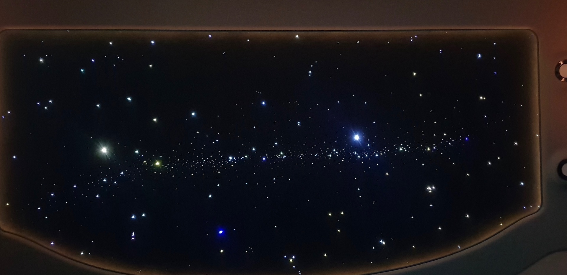 car starlight headliner roof installation ceiling light truck special interior LED LKW